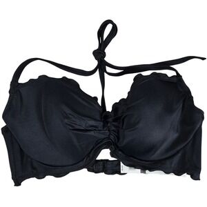 Sundazed Women's Nixie Underwire Bra-Sized Halter Bikini Top 36D‎ NWT